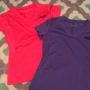 Set of Fila shirts